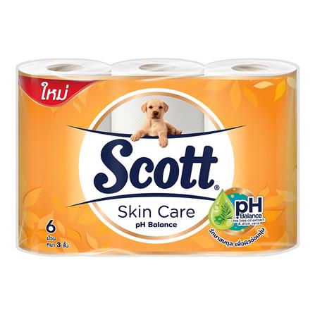 กระดาษชำระ SCOTT SKIN CARE แพ็ค6_0