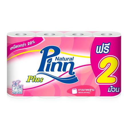 กระดาษชำระ PINN REGULAR แพ็ค 6+2_0