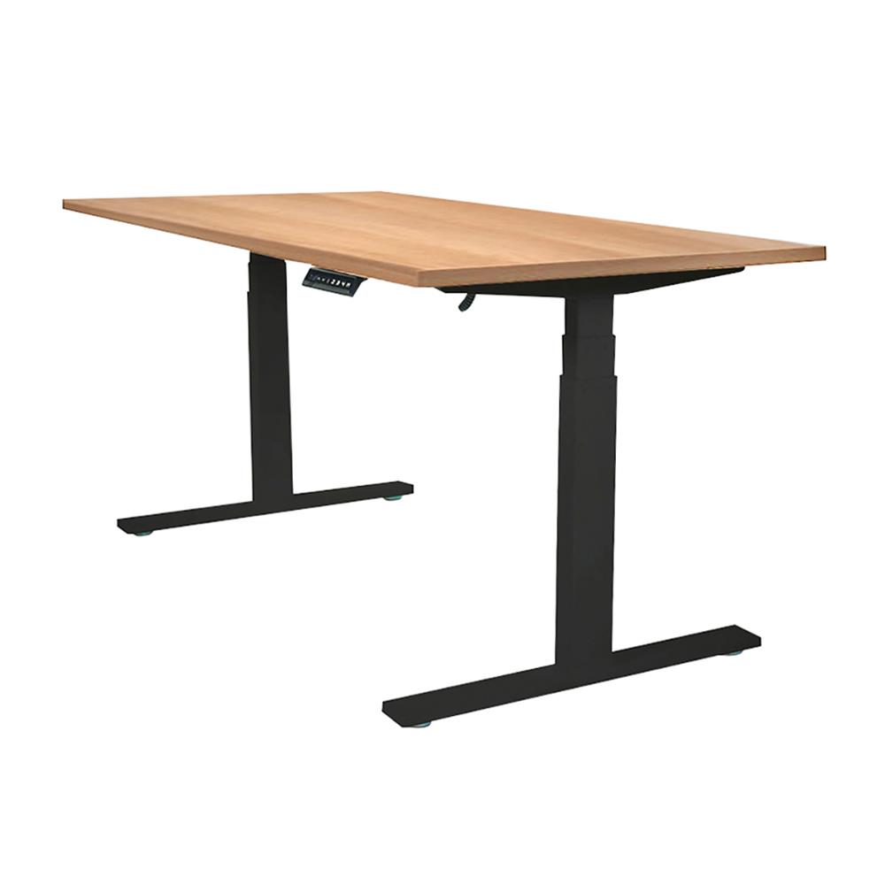 โต๊ะทำงานปรับระดับ ERGOTREND SIT 2 STAND Gen2A 150 ซม. สี CAPUCINO/ดำ