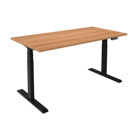 โต๊ะทำงานปรับระดับ ERGOTREND SIT 2 STAND Gen2A 150 ซม. สี CAPUCINO/ดำ_1
