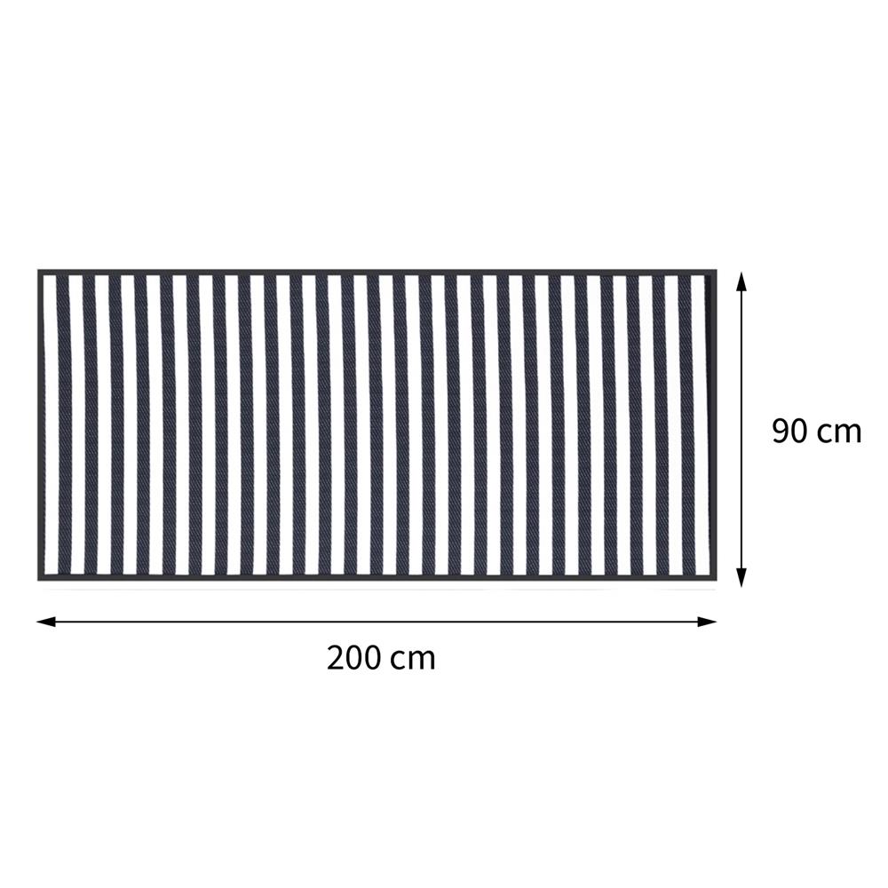 เสื่ออเนกประสงค์ MAT-ER ZEBRA 90x200 ซม. สีดำ