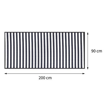 เสื่ออเนกประสงค์ MAT-ER ZEBRA 90x200 ซม. สีดำ_3