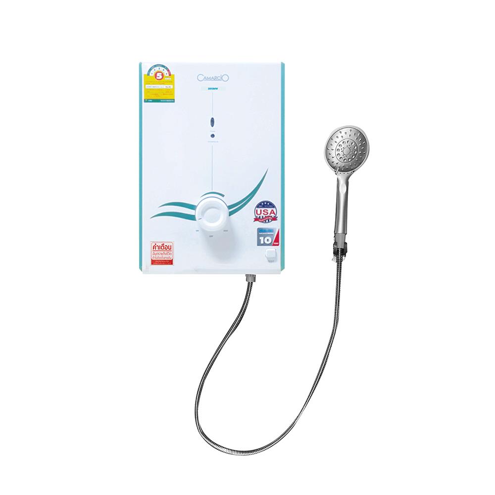 เครื่องทำน้ำอุ่น CAMARCIO 3500MW 3500 วัตต์ สีขาว