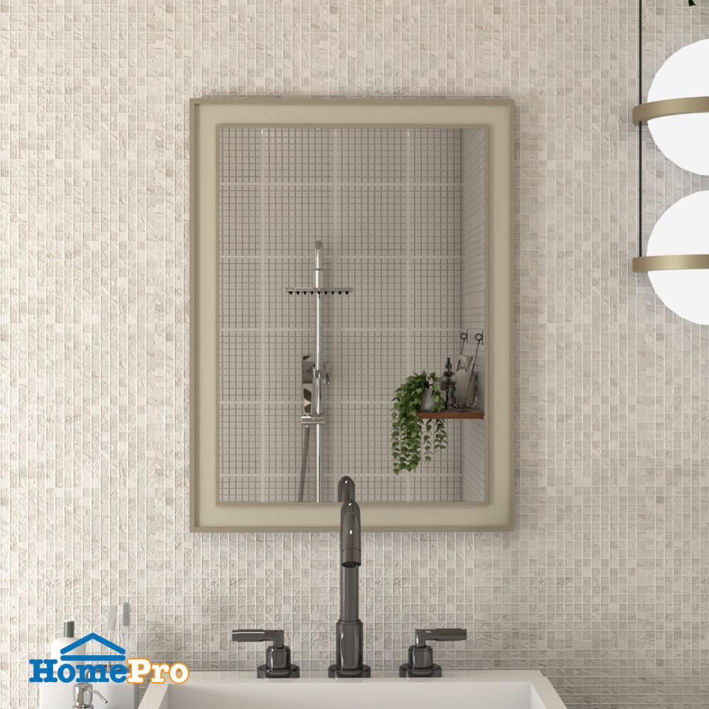 กระจกเงาตกแต่ง MOYA FM10-W 45x60 ซม.