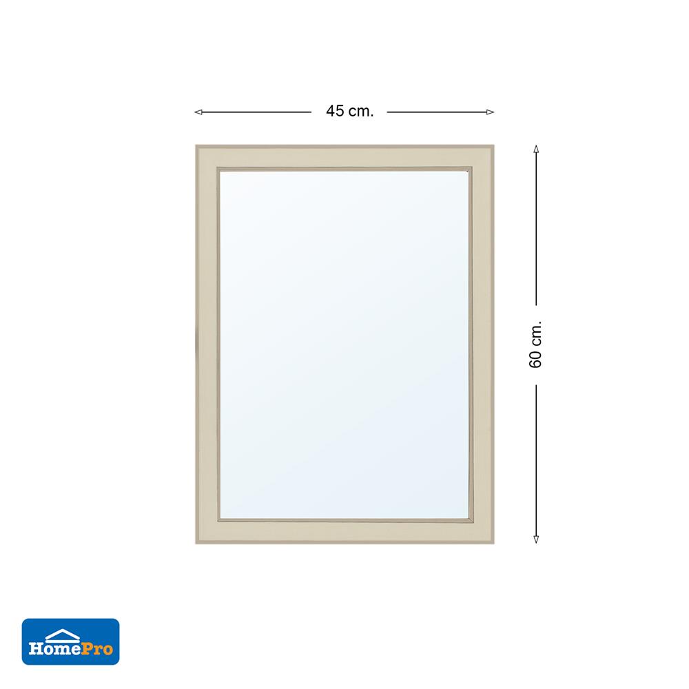 กระจกเงาตกแต่ง MOYA FM10-W 45x60 ซม.