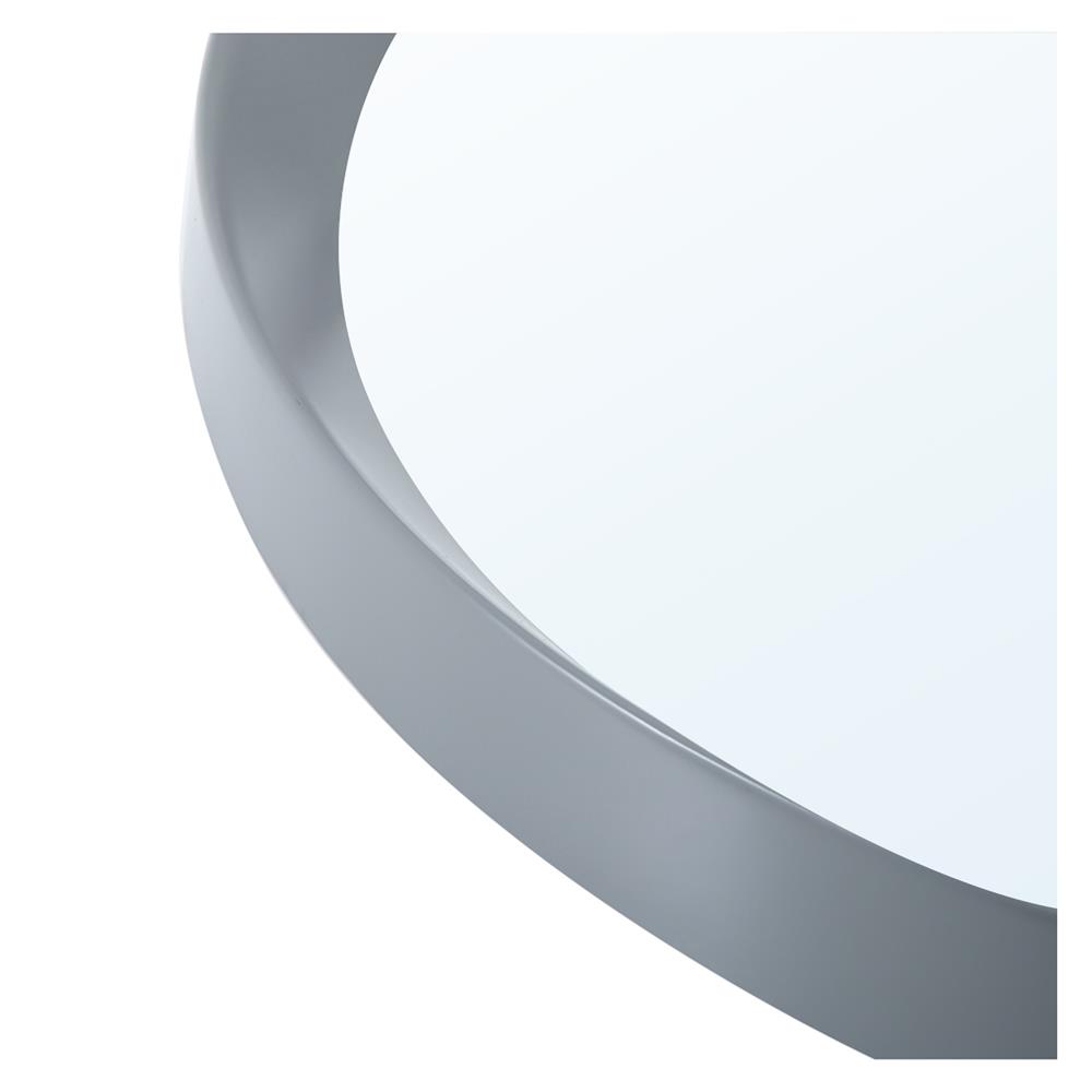 กระจกพลาสติกกลม MOYA PENNY 51x51 ซม. สีเทา