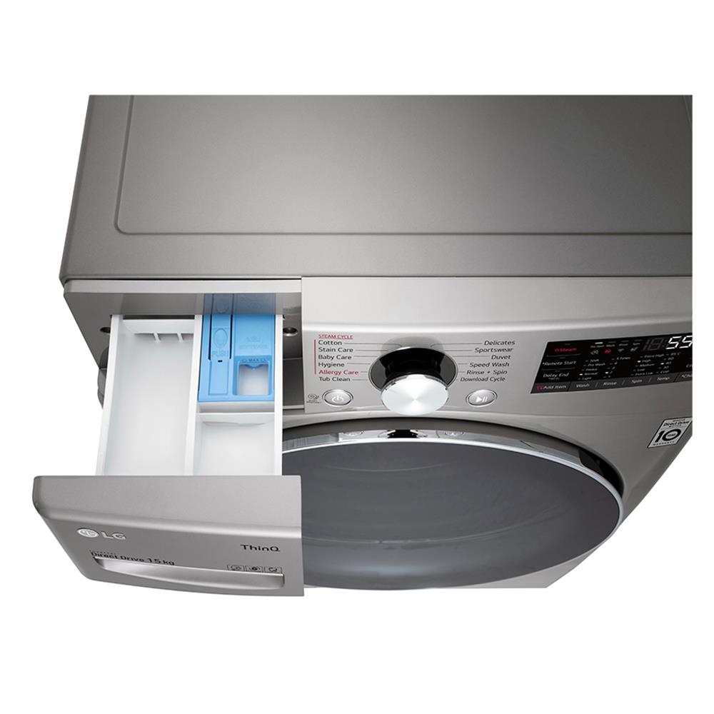 เครื่องซักผ้าฝาหน้า LG F2515STGV.AESPETH 15 กก. 1200 อินเวอร์เตอร์