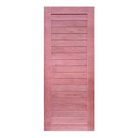 ประตูไม้เนื้อแข็ง AZLE MODERN 80X200 ซม. ไม่เจาะลูกบิด