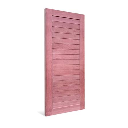 ประตูไม้เนื้อแข็ง AZLE MODERN 80X200 ซม. ไม่เจาะลูกบิด_1