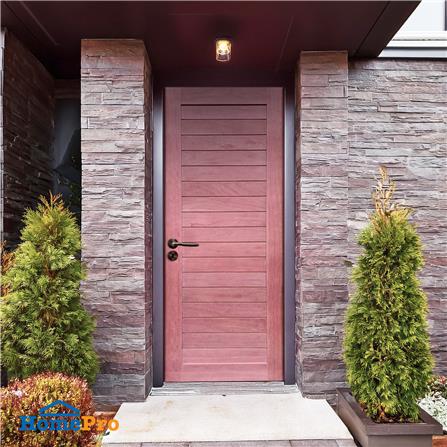 ประตูไม้เนื้อแข็ง AZLE MODERN 80X200 ซม. ไม่เจาะลูกบิด_2