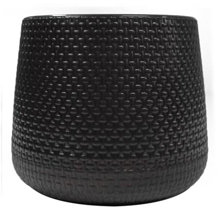 กระถางพลาสติก WACH 13 ซม. สีดำ_0