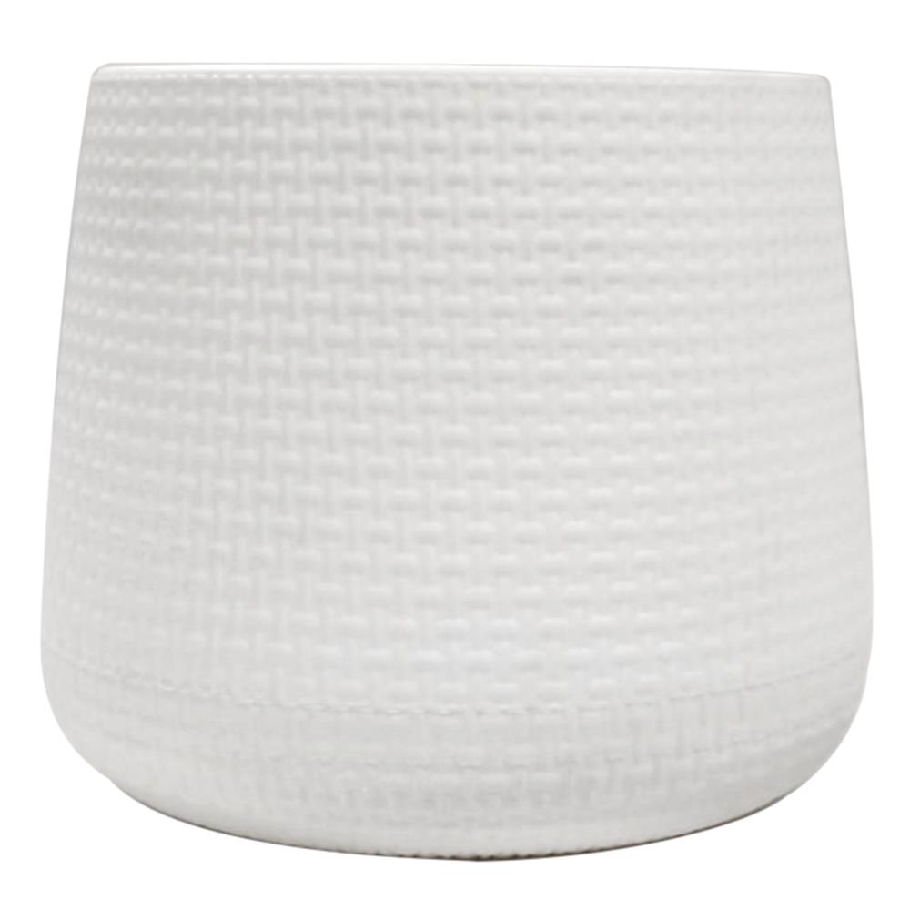 กระถางพลาสติก WACH 17 ซม. สีขาว