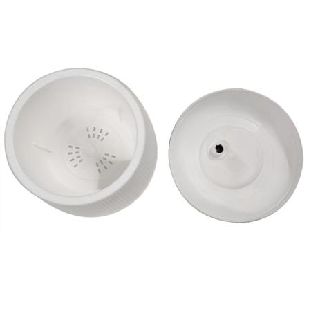 กระถางพลาสติก WACH 17 ซม. สีขาว_1