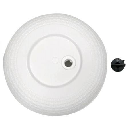 กระถางพลาสติก WACH 17 ซม. สีขาว_2