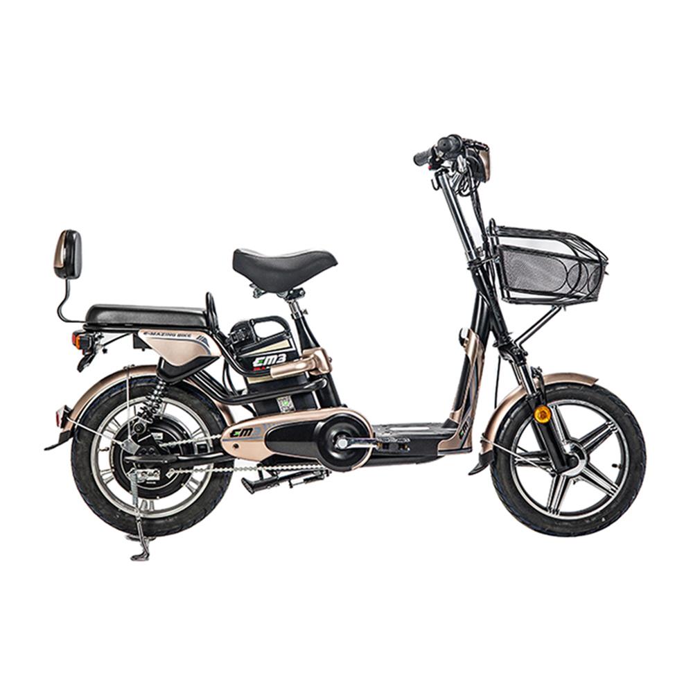 จักรยานไฟฟ้า EM EM3 สีทอง