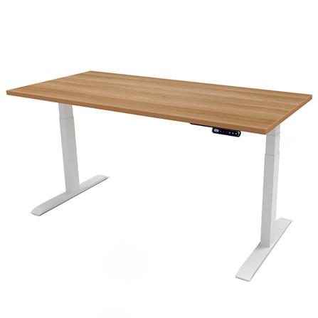 โต๊ะปรับระดับไฟฟ้า ERGOTREND SIT 2 STAND GEN3 150 ซม. สี VINTAGE OAK/ขาว