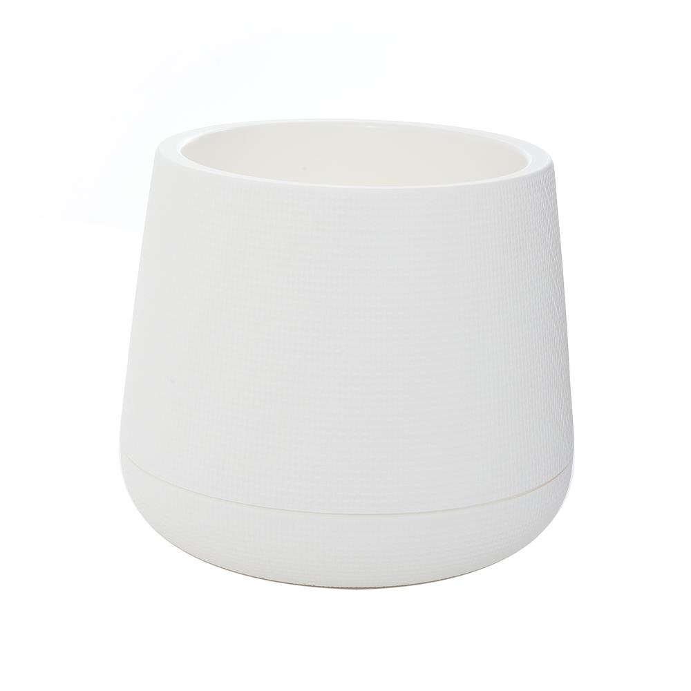 กระถางพลาสติก WACH 28 ซม. สีขาว