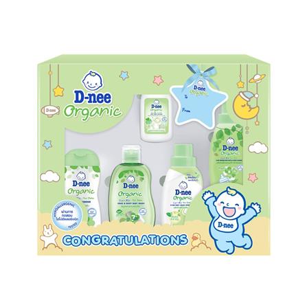 ชุดผลิตภัณฑ์ทำความสะอาดสำหรับเด็ก D-NEE ORGANIC (ชุด 5 ชิ้น)_0
