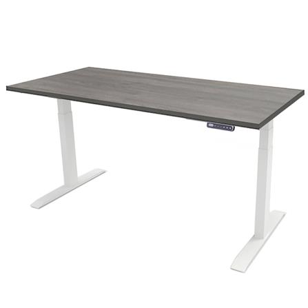 โต๊ะทำงานปรับระดับ ERGOTREND SIT 2 STAND GEN3 150 ซม. สี TWILIGTH ELM/ขาว