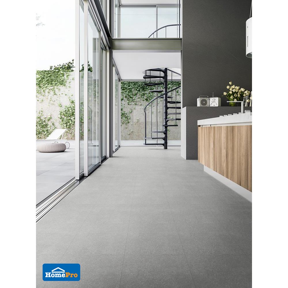 กระเบื้องพื้น 40x40 ซม. มิลาน นิว เกรย์ 0.96M2