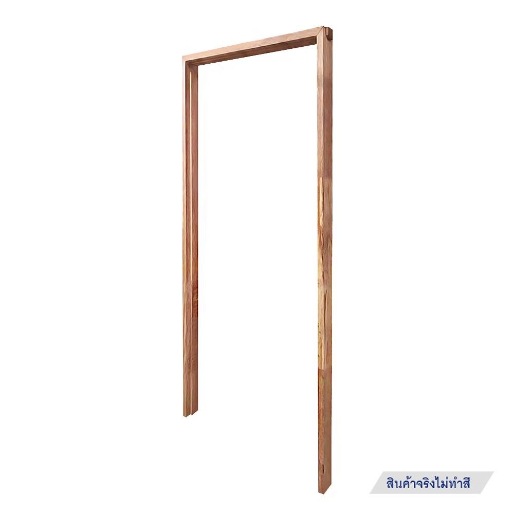 วงกบประตูไม้แคมปัส AZLE 80X200 ซม. สีธรรมชาติ