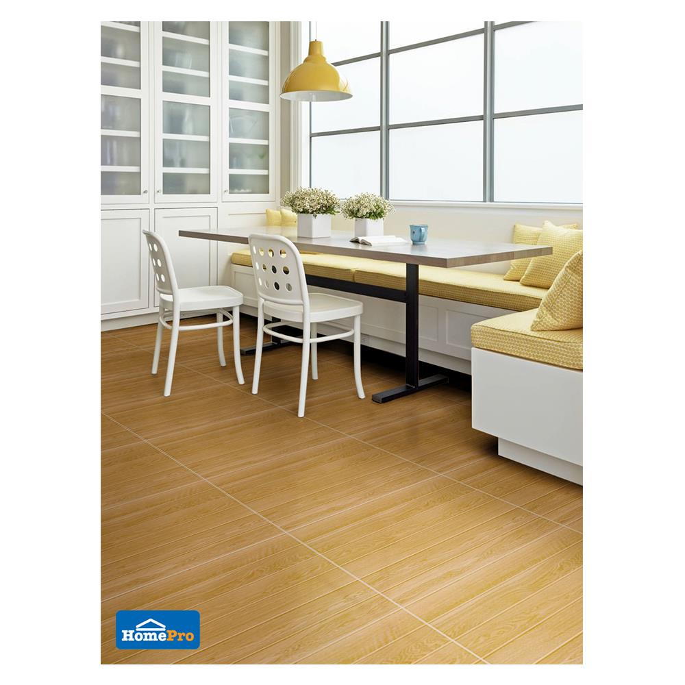 กระเบื้องพื้น 40x40 ซม. เมแกนวู้ด นิว น้ำตาล 0.96M2