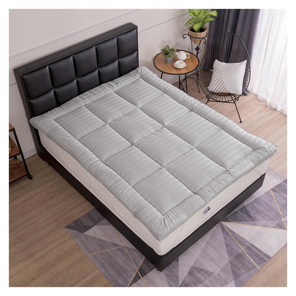 แผ่นรองนอน 5 ฟุต LUCKY MATTRESS PREMIUM SOFT สีเทา