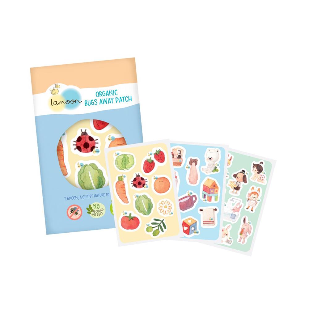 สติ๊กเกอร์กันยุงสำหรับเด็ก LAMOON 54 ดวง