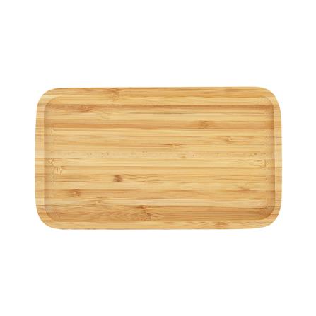 ถาดไม้ไผ่เหลี่ยม BAMBOO 14x25 ซม._1