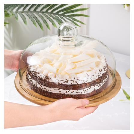 ที่วางเค้กพร้อมฝาแก้ว BAMBOO 11 นิ้ว_7