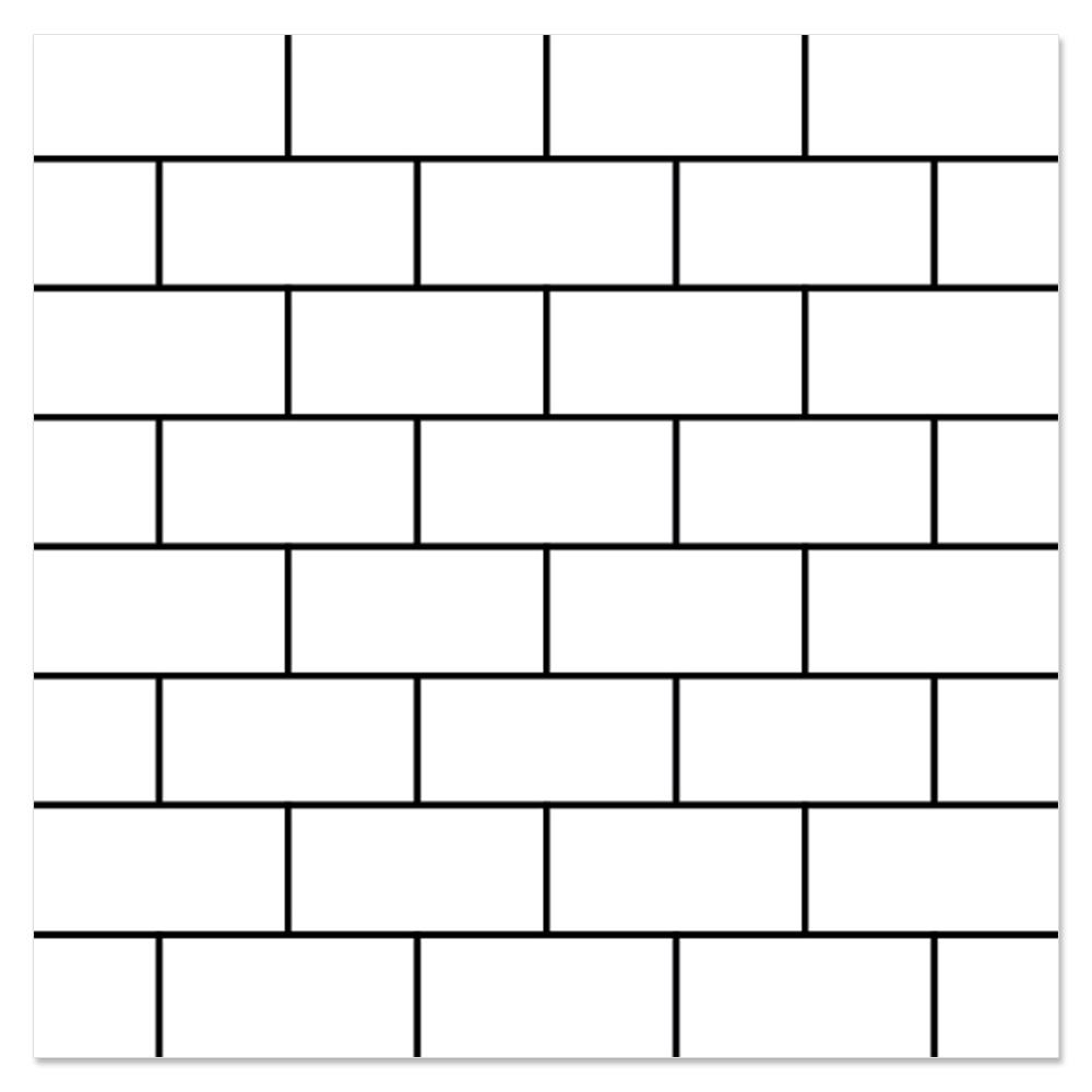 กระเบื้องพื้น 40x40 ซม. คอสโม่ นิว แบล็ค ไวท์ 0.96M2