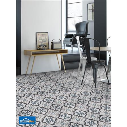 กระเบื้องพื้น 40x40 ซม. ไอโซร่า นิว ครีมเทา 0.96M2_3