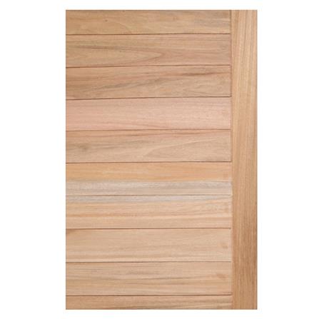 ประตูไม้โอ๊ค AZLE CROSS 80x200 ซม. สีธรรมชาติ ไม่เจาะลูกบิด_2