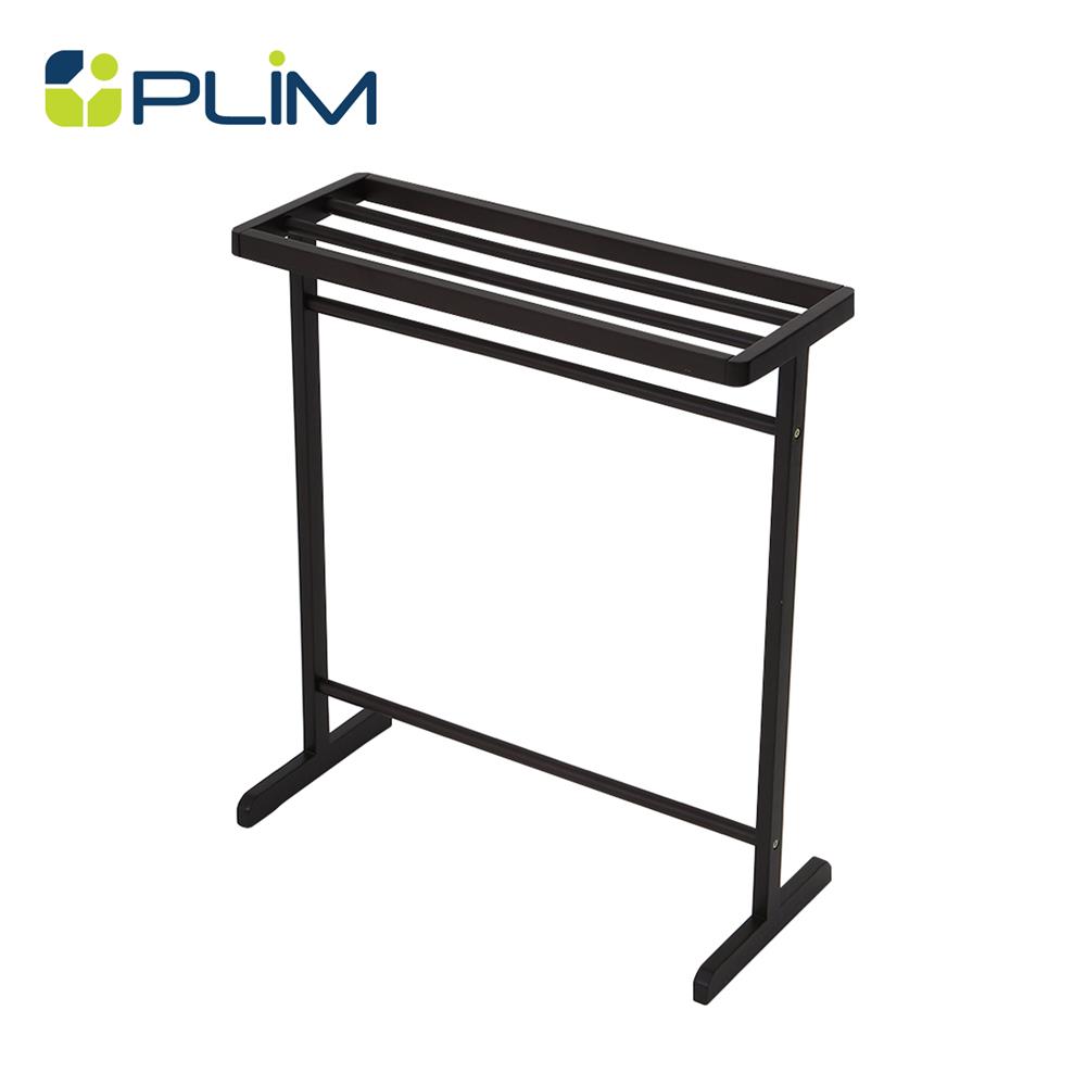 ราวพาดผ้าไม้ยางพารา4เส้น MINI สีโอ๊ค PLIM_1