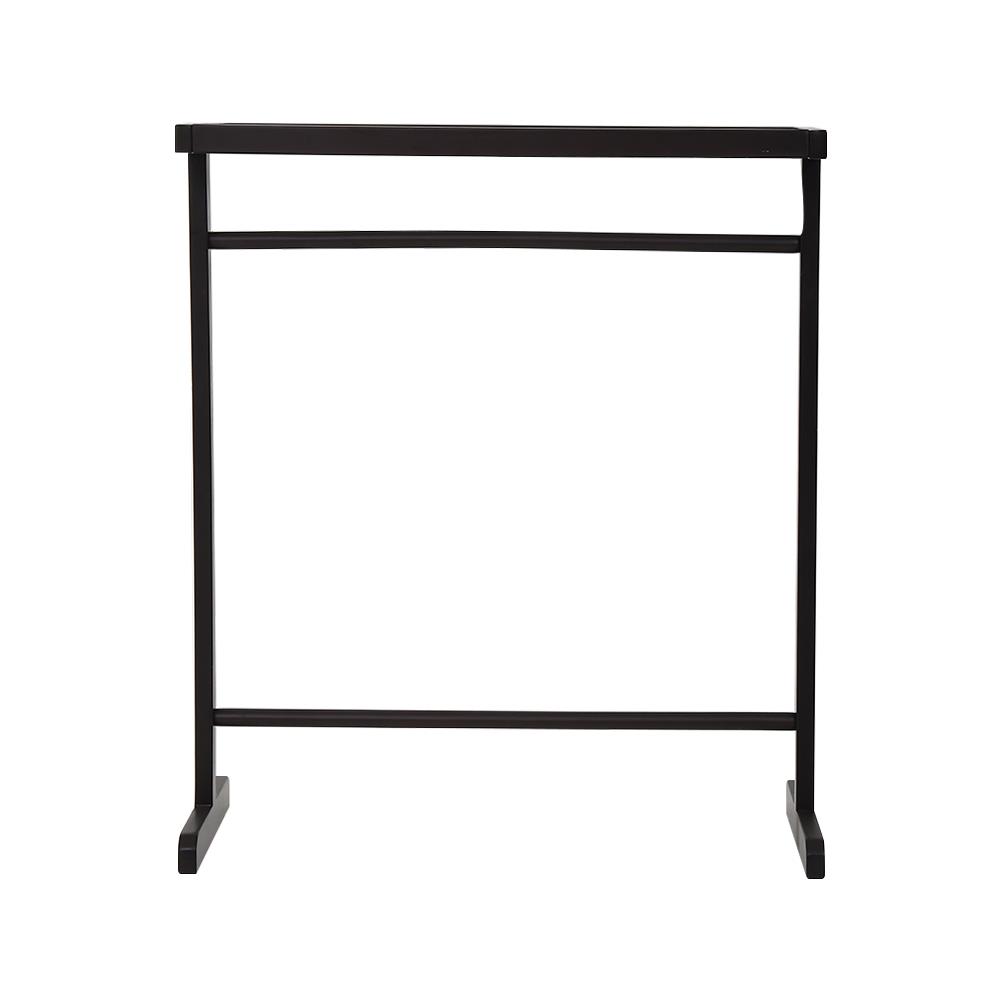 ราวพาดผ้าไม้ยางพารา4เส้น MINI สีโอ๊ค PLIM