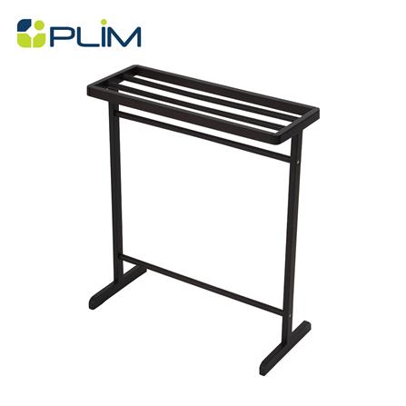 ราวพาดผ้าไม้ยางพารา4เส้น MINI สีโอ๊ค PLIM