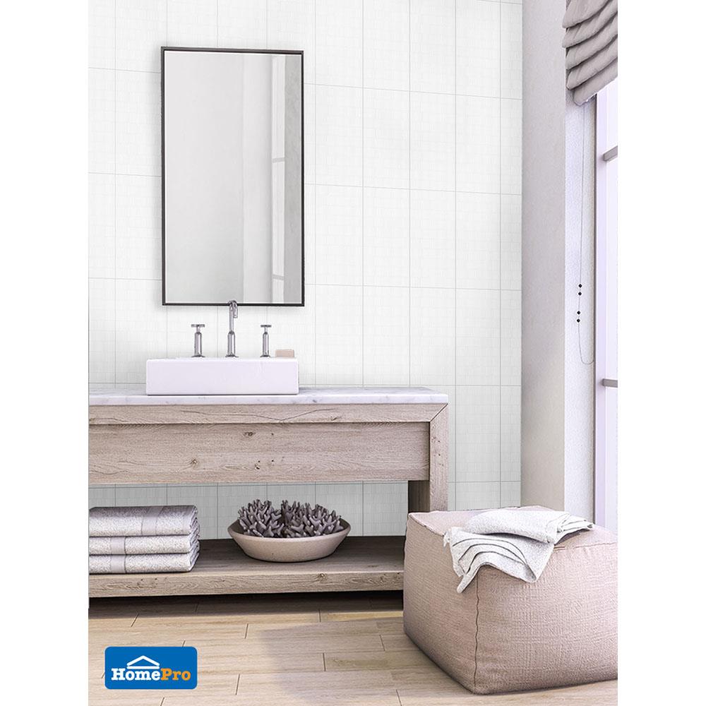 กระเบื้องผนัง 8x16 นิ้ว DURAGRES เดอะไลท์ ไวท์