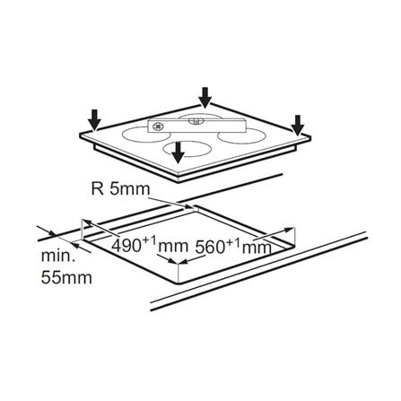 เตาฝังอินดักชั่น ELECTROLUX LIT60336 60 ซม._5