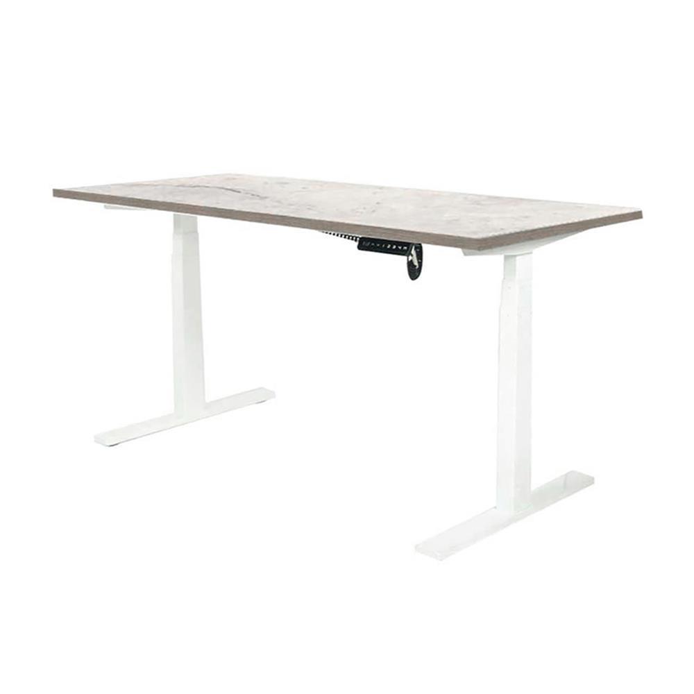 โต๊ะทำงานปรับระดับ ERGOTREND SIT 2 STAND Gen2A 120 ซม. สี GRANITE/ขาว