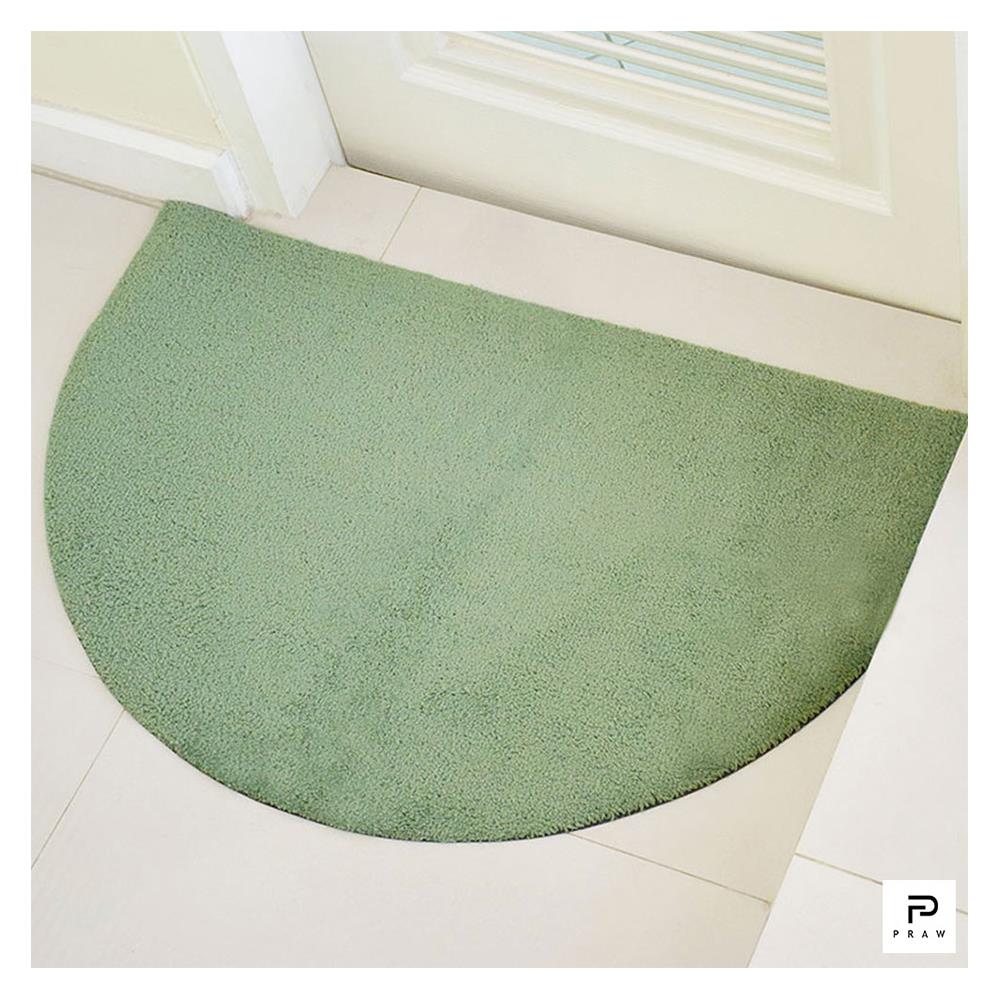 พรม PRAW HALFMOON 55x85 ซม. สีเขียว