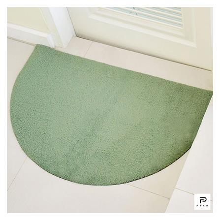 พรม PRAW HALFMOON 55x85 ซม. สีเขียว_2