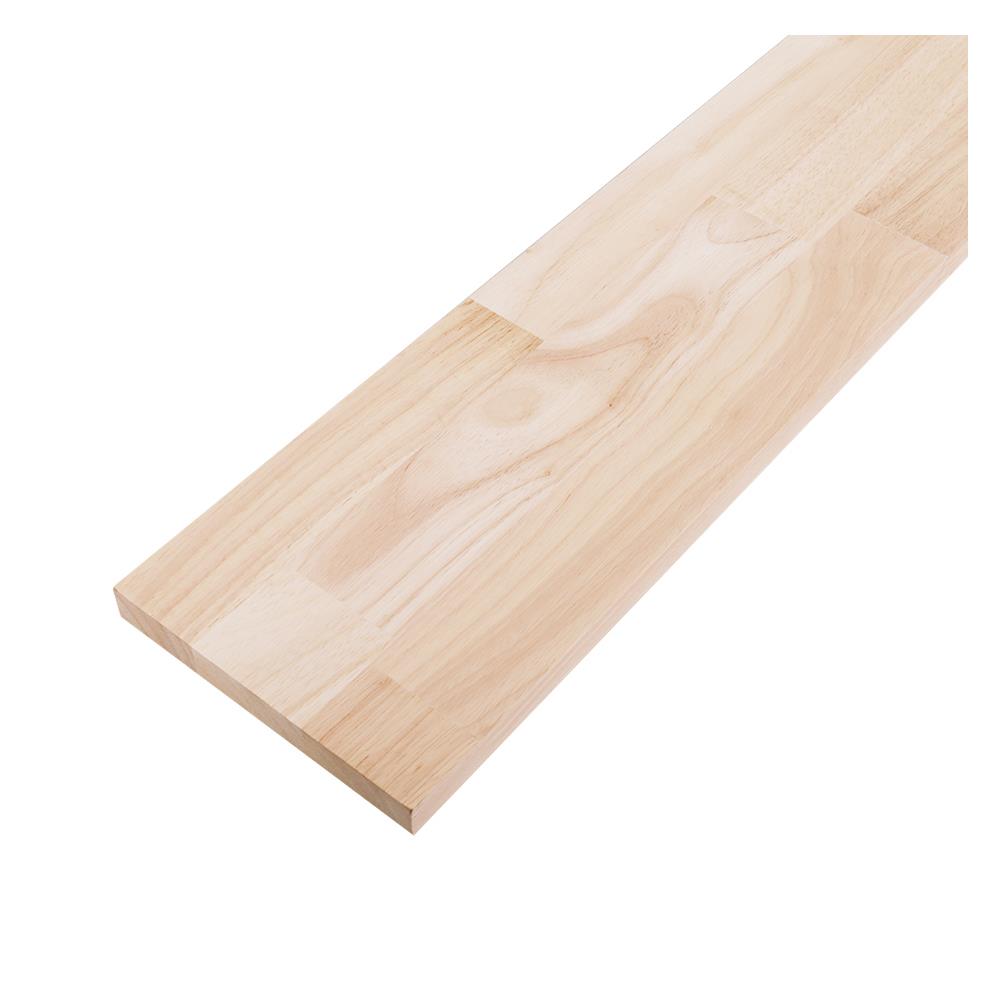 ไม้บันได BUMRUNGTHAI ไม้ยางพาราประสาน 19X120X2.3 ซม.