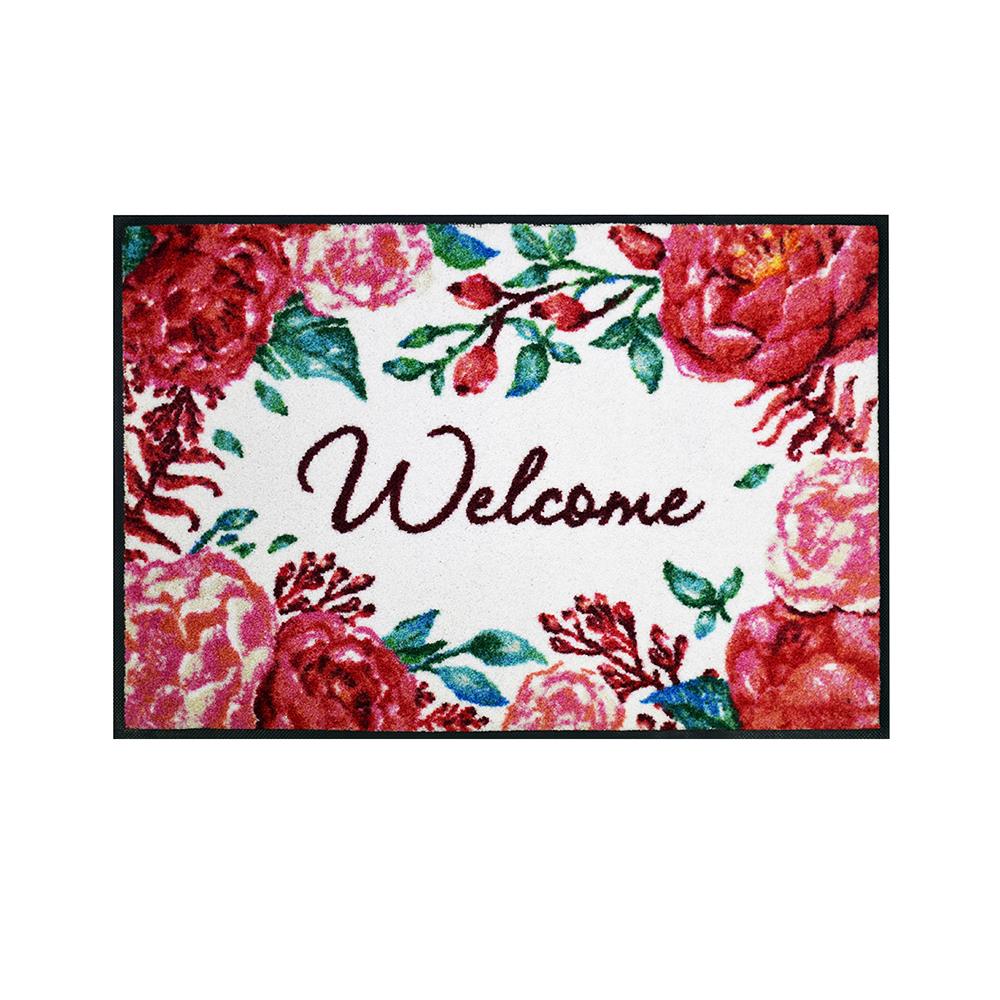 พรม PRAW BOUQUETS 50X75 ซม. สีชมพู