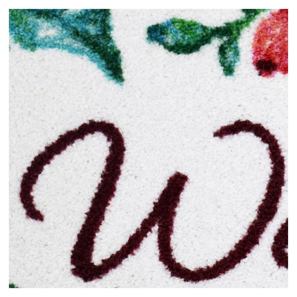 พรม PRAW BOUQUETS 50X75 ซม. สีชมพู