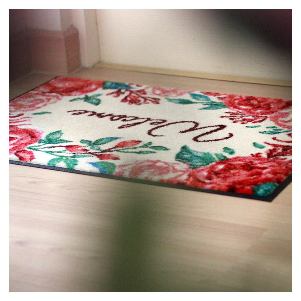 พรม PRAW BOUQUETS 50X75 ซม. สีชมพู