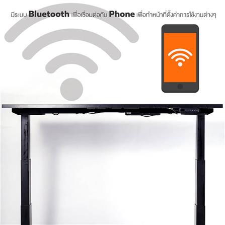 โต๊ะทำงานปรับระดับ ERGOTREND SIT 2 STAND GEN3 120 ซม. สี COMBI GREY/ขาว_1