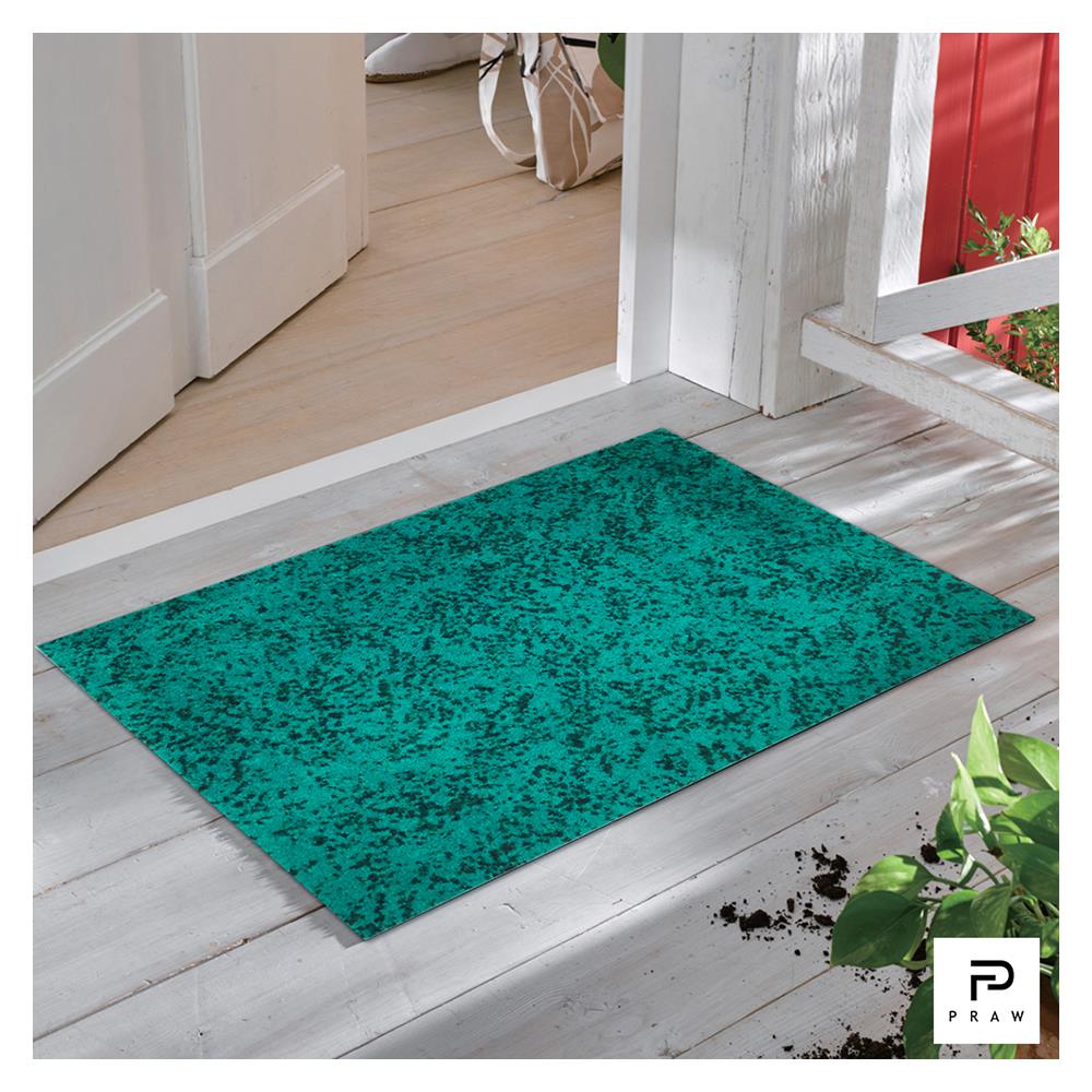 พรม PRAW OVP 50X75 ซม. สีเขียวเข้ม