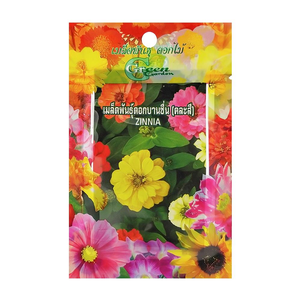 เมล็ดพันธุ์ดอกบานชื่น กรีน การ์เด้น