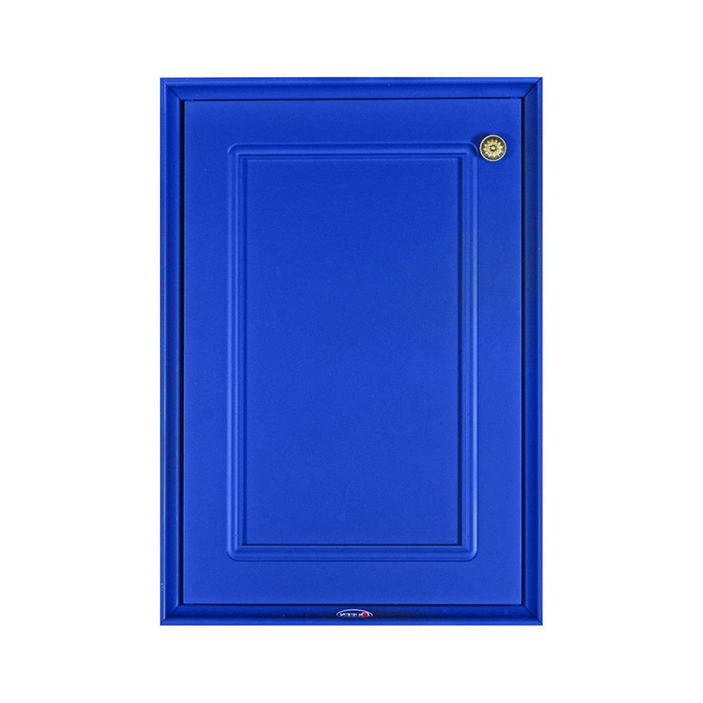 บานซิงค์เดี่ยว QUEEN GOLD 44.5x65 ซม. สีน้ำเงิน