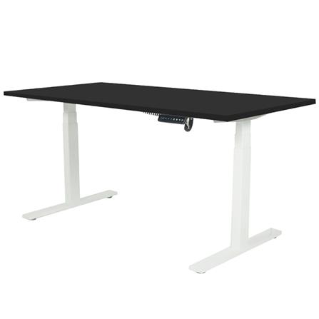 โต๊ะทำงานปรับระดับ ERGOTREND SIT 2 STAND Gen2A 150 ซม. สีดำ/ขาว_0